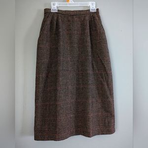 Plaid skirt